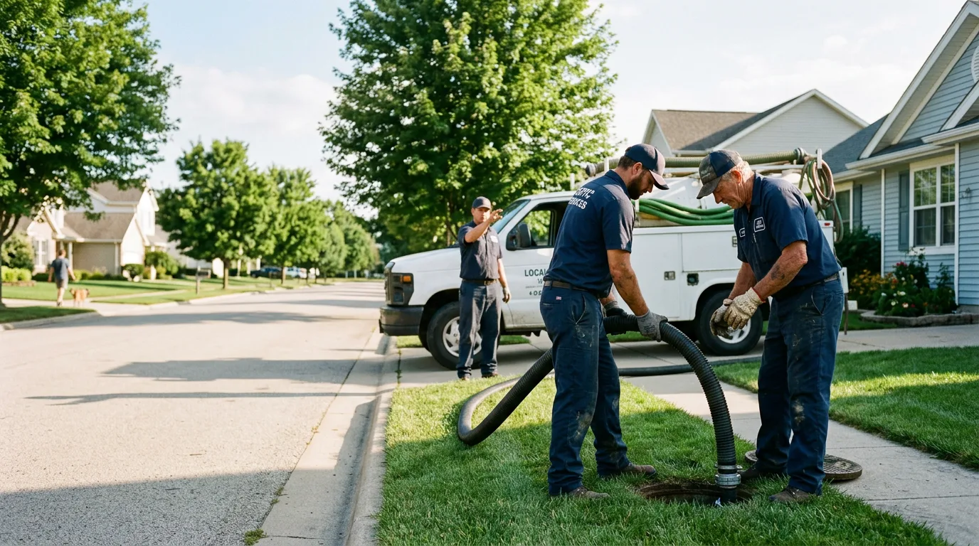 Septic Tank Cleaning in Muenster, TX